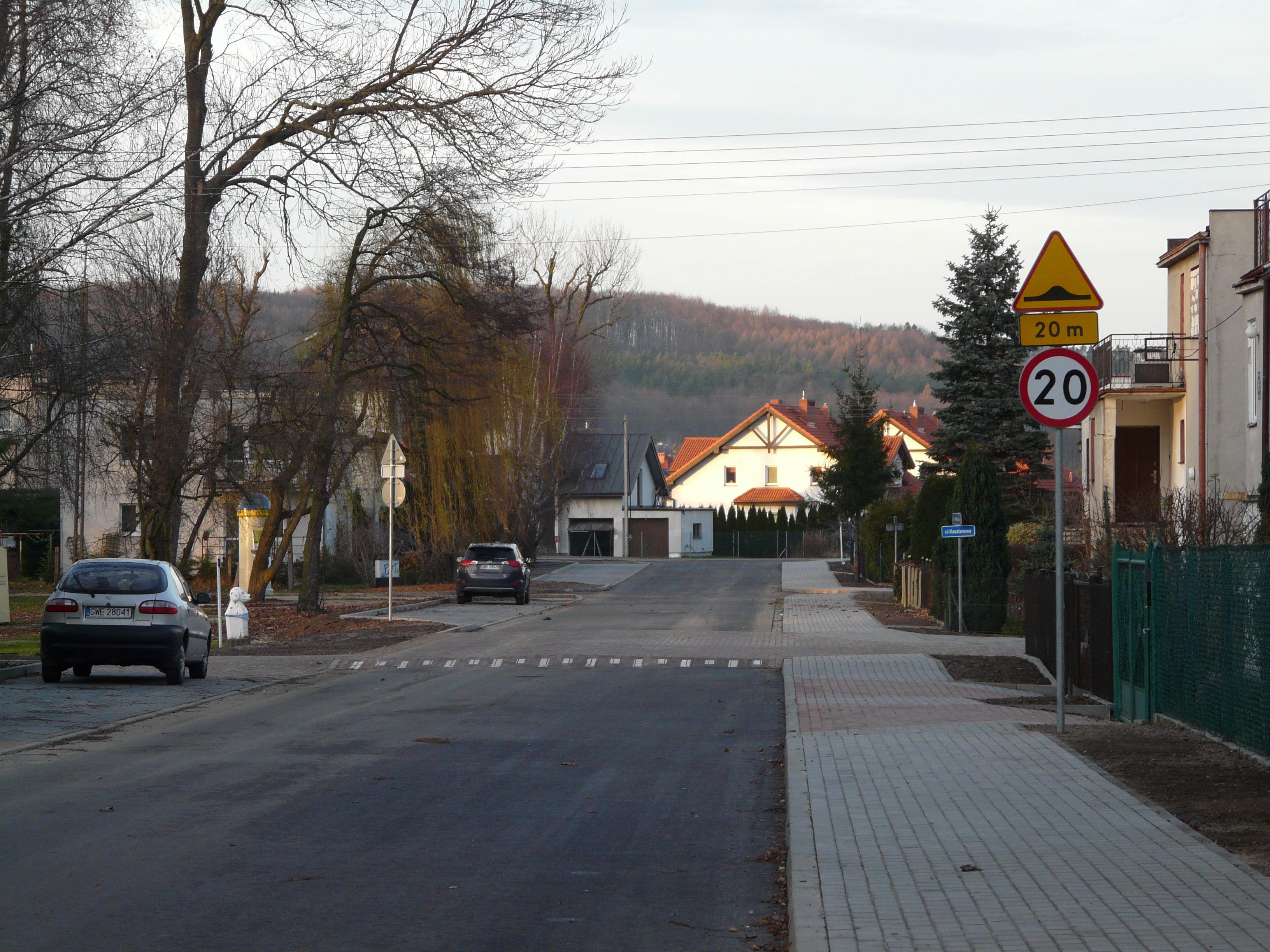 Ulica Wiśniowa zmodernizowana