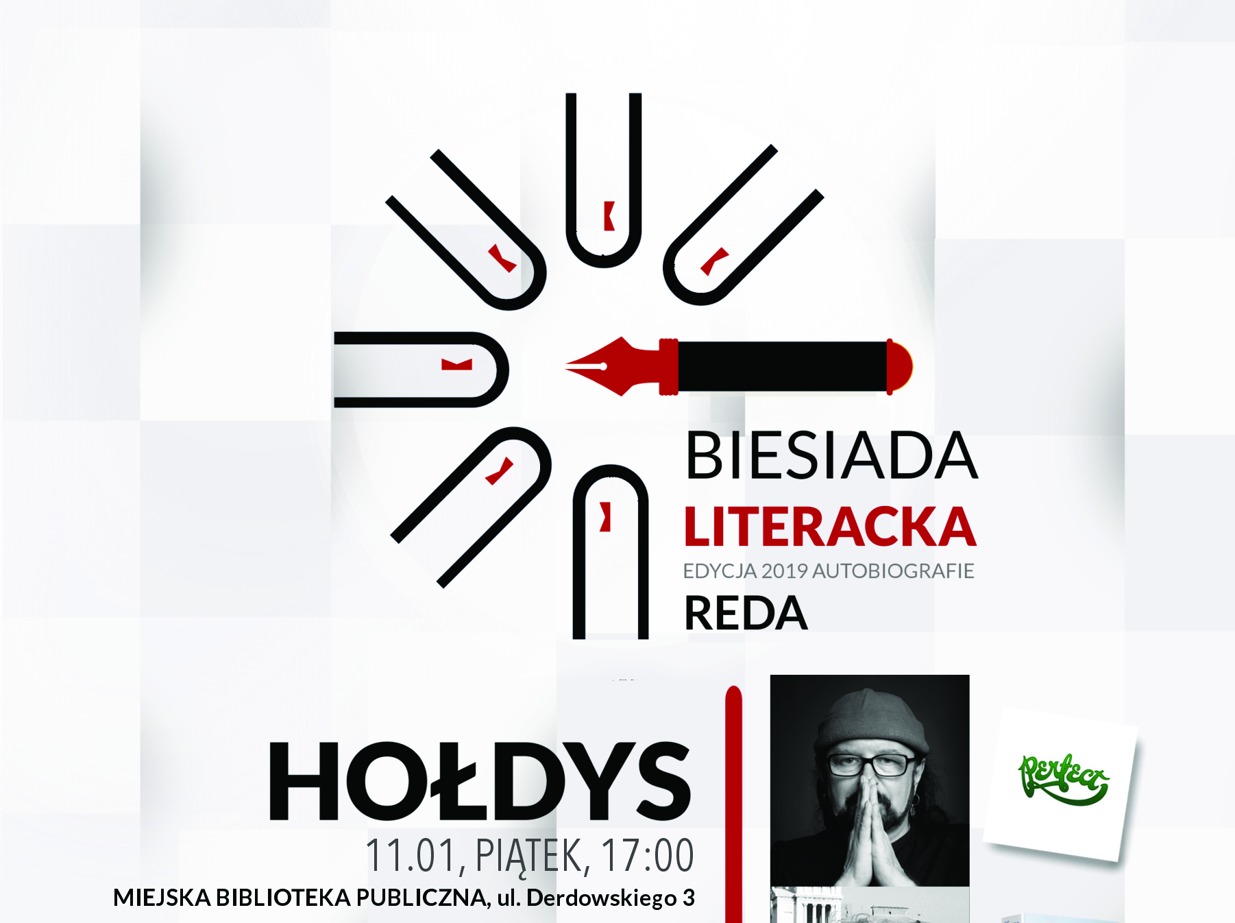 ZBIGNIEW HOŁDYS W REDZKIEJ BIBLIOTECE