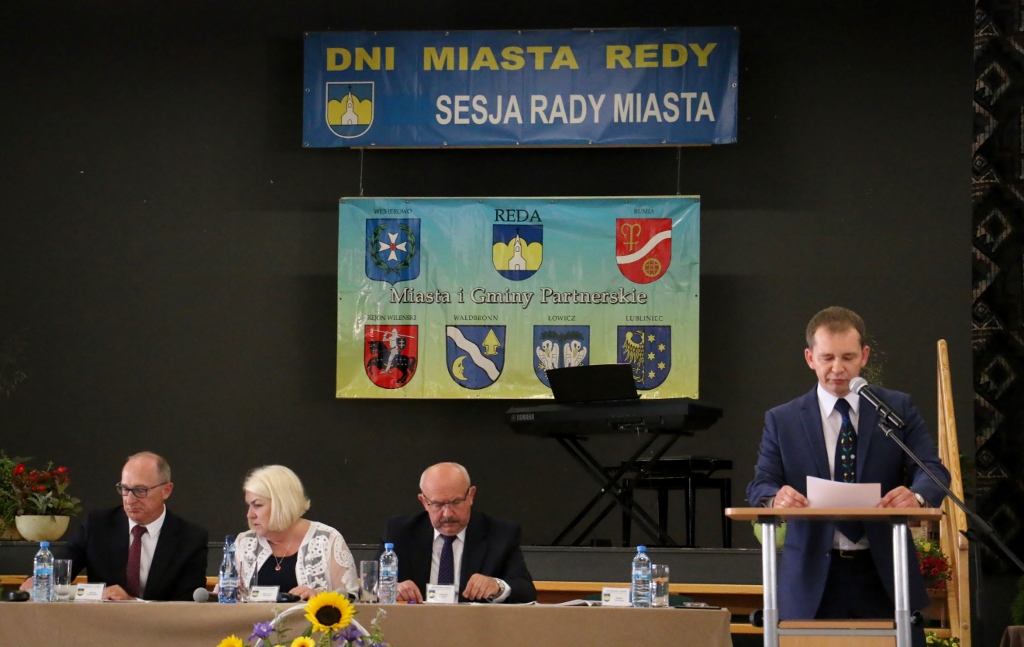 Uroczysta Sesja Rady Miejskiej w Redzie – Dni Redy 2019