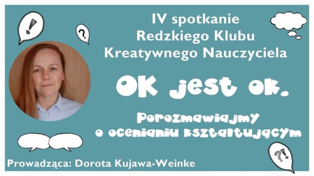 Redzki Klub Kreatywnego Nauczyciela zaprasza