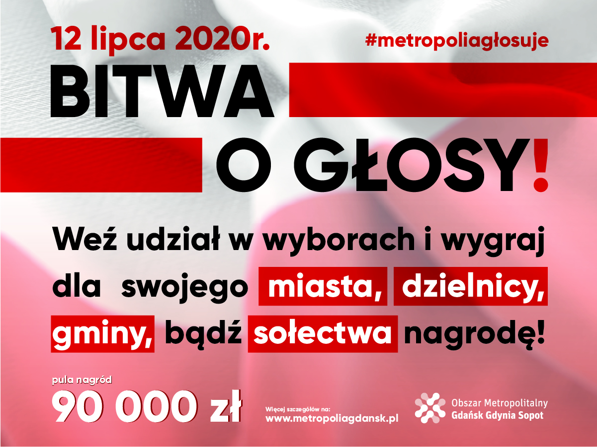 BITWA O GŁOSY – Wyścig o najwyższą frekwencję w Obszarze Metropolitalnym!