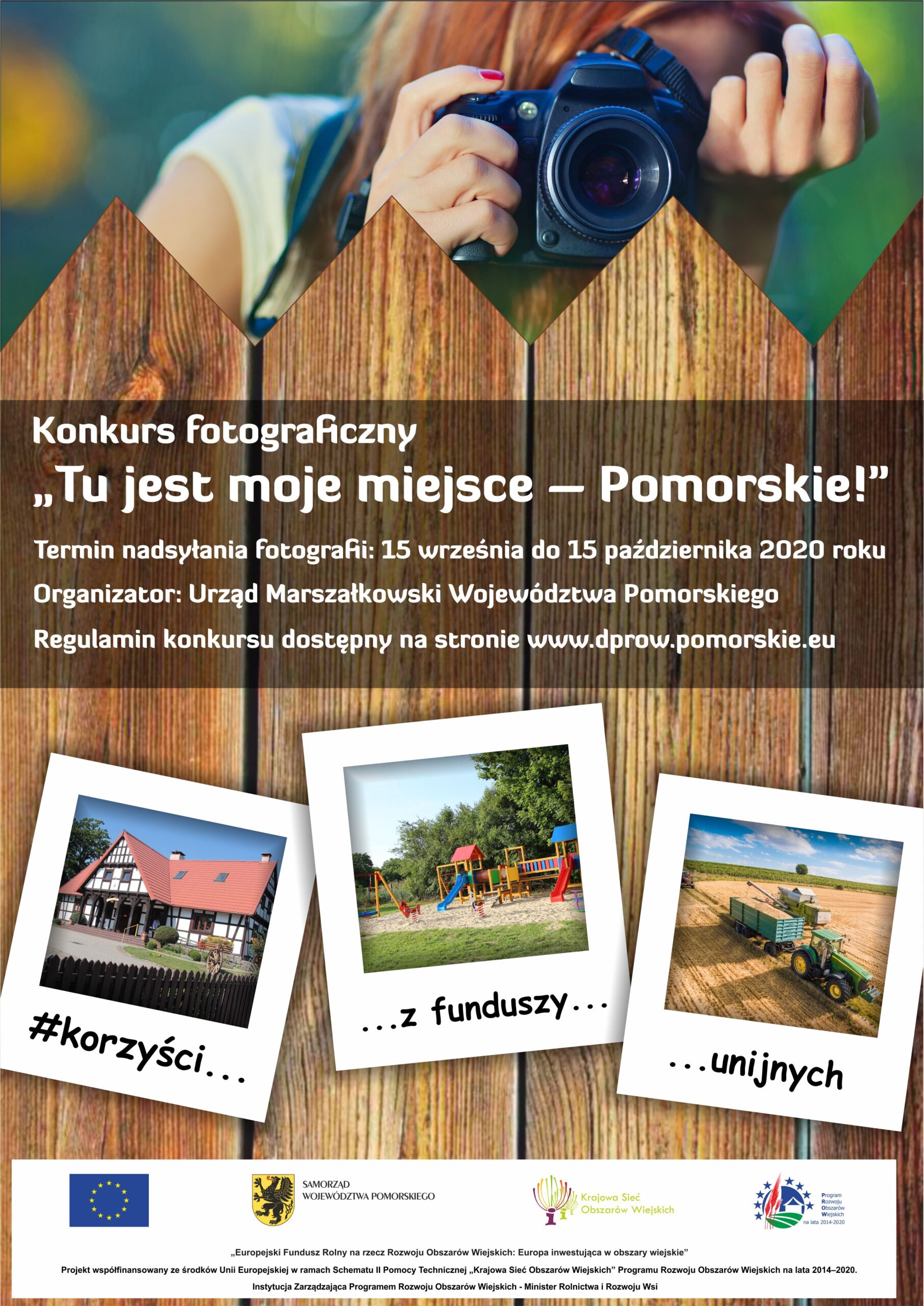 Konkurs fotograficzny „Tu jest moje miejsce – Pomorskie!”